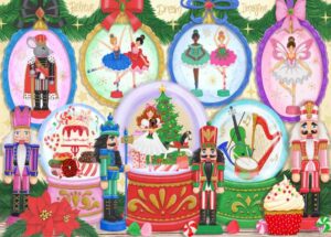 Pieces & Peace Nutcracker Christmas palapeli 500 palaa pähkinänsärkijät palapeli