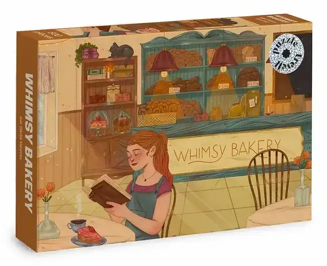 Trevell Whimsy Bakery palapeli 500 palaa on Giulia Varetton kuvittama leipomopalapeli.